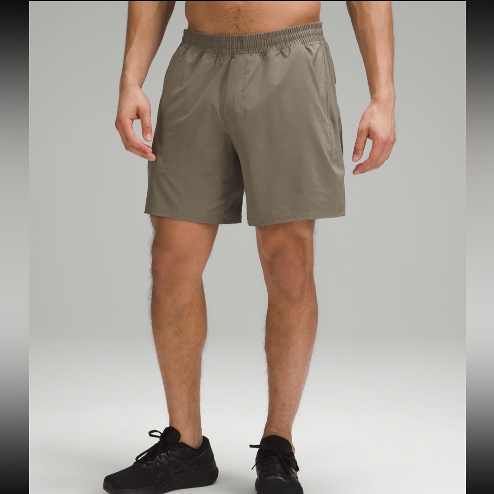 lululemon athletica Men's Athletic Shorts in Olive